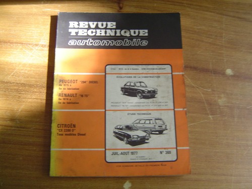 Revue technique rta - technique, citroËn