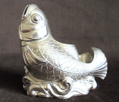 Tirelire aluminium vintage - en,