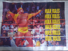 Hulk Hogan poster Wall hanging vintage WWF WWE
