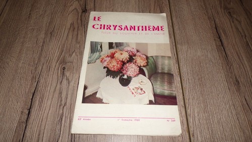 Chrysanthème revue 1960 - chrysanthème,