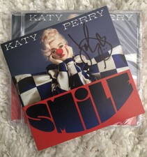 Katy Perry Smile Signed CD