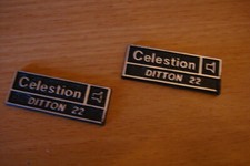 CELESTION DITTON  22 PAIRE LOGO ORIGINAL POUR ENCEINTE
