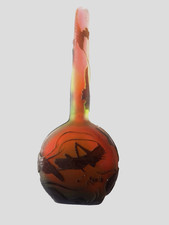 GALLE VASE A DECOR DE SAUTERELLE