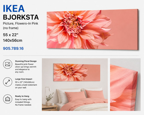 Photo ikea bjorksta fleurs - photo,