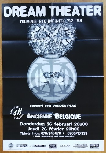Dream theater affiche concert - dream,