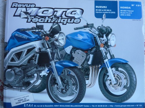 Revue technique moto rmt - technique, n°