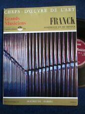 CHEFS d'OEUVRE de l'ART GRANDS MUSICIENS 75/ FRANCK + Disque Musique Music Musik