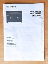 ROLAND JAZZ CHORUS JC-40 Manuel