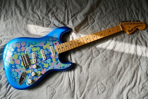 Fender japan stratocaster blue - stratocaster,