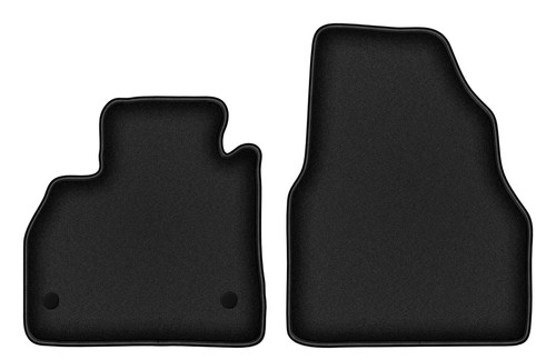 Tapis avant velours noirs