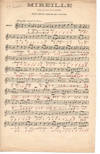 Partition chant soprano opéra - partition,