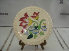 DESSOUS DE PLAT OU DE BOUTEILLE  EN FAIENCE DE LONGWY DECOR MARSEILLE