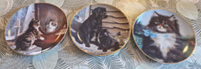 3 ASSIETTES FRANKLIN MINT EDITION LIMITE   FINE PORCELAINE