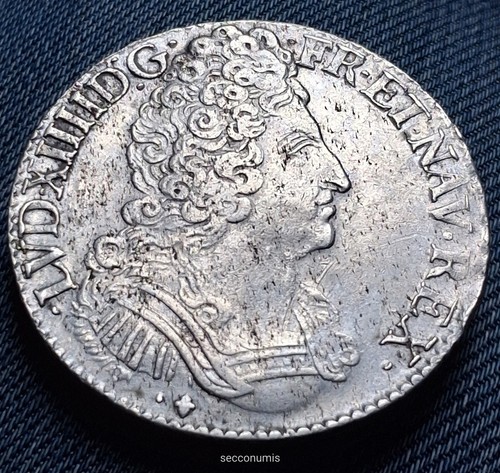 Louis xiv écu aux - louis, 3