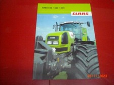 BROCHURE     PUBLICITAIRE  TRACTEURS  CLAAS  ARES 816 - 826 -836     09/04