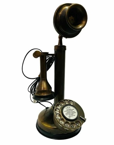 Téléphone classique doré - , et