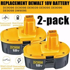 2X Batterie 4600mAh 18 Volt
