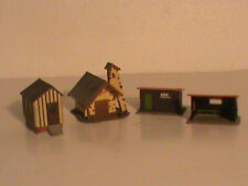 lot 4 petites maquettes HO