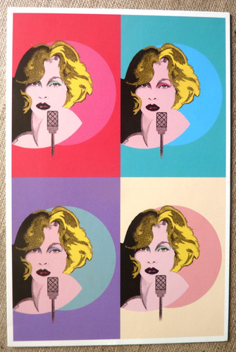 Sylvie vartan carte postale - sylvie,