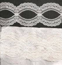 DENTELLE BLANCHE PASSE RUBAN