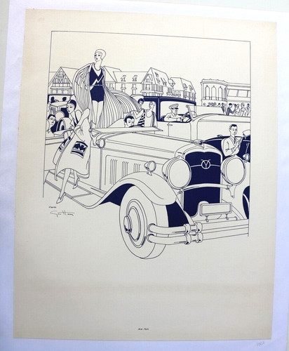 Affiche ancienne geo ham - affiche,