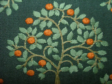Rideau En Tissu Brodé iLiv Orange Grove En Vert Pin 2,4 M Coussin