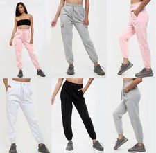 Femmes Taille Haute Bas de Survêtement Jogging Actif Gym Pantalon Grande Taille