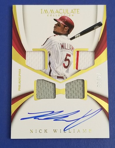 Nick william 2018 immaculate - nick,