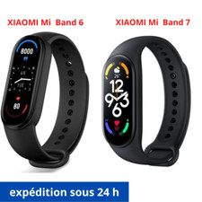 Montre bracelet connecté Xiaomi Noir Mi Smart Band 7 Adulte Unisexe