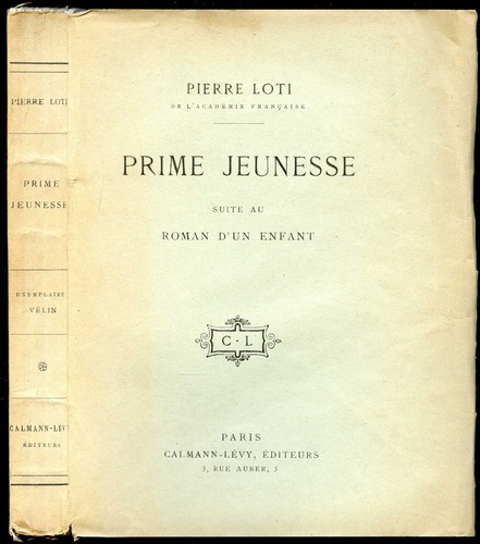 Pierre loti prime jeunesse - prime,