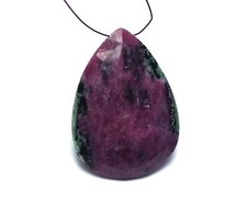 RUBY ZOISITE 47mm Faceted