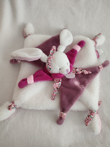Doudou compagnie plat lapin - doudou,