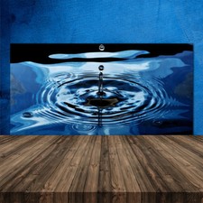 Crédence de cuisine en verre Panneau 120x60 Art Eau