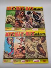 lot 6 revues BD comics Kit Carson Imperia années 60 n°199 233 241 237 240 243