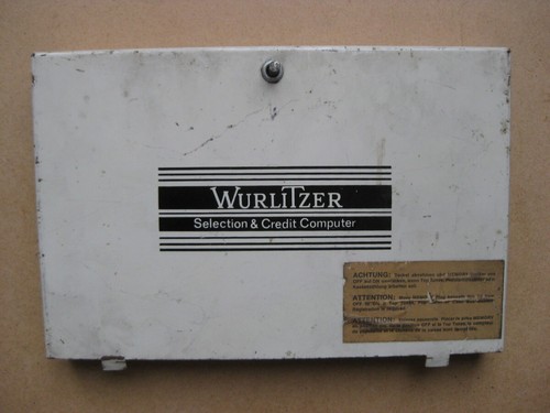 Juke box wurlitzer - box, couvercle