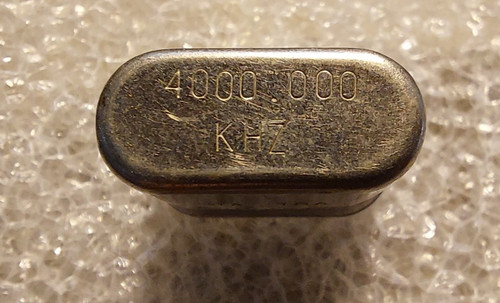 Cristal oscillateur