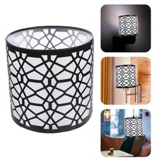 Abat-jour à motif creux, abat-jour créatif en fer, couverture de lampe de Table