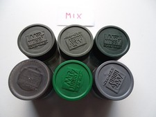 Lot de 6 peintures acryliques Mr Hobby/Gunze  Vert et Gris