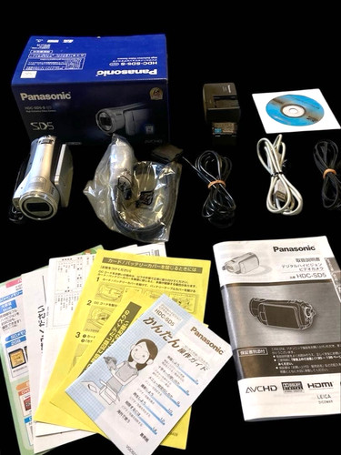 Panasonic hdc sd5 - silver, hd
