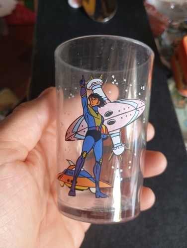 Ancien verre moutarde goldorak - verre,