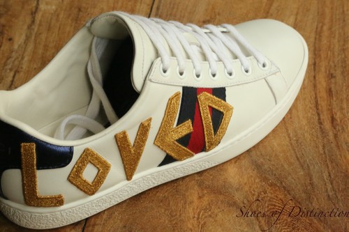 Baskets gucci ace loved - baskets, en