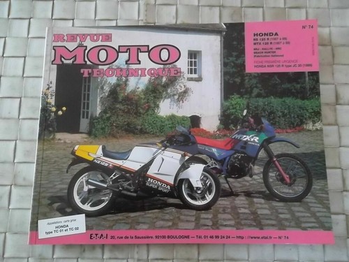 Revue technique moto honda - technique,