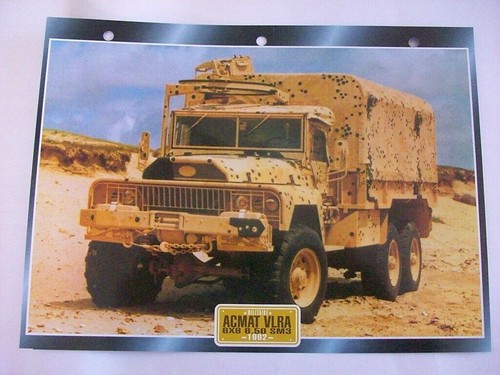 Carte fiche camion - carte,