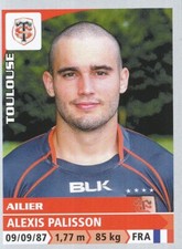260 ALEXIS PALISSON # STADE TOULOUSAIN TOP 14 STICKER PANINI RUGBY 2015