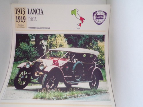 Fiche carte card voiture car - fiche,