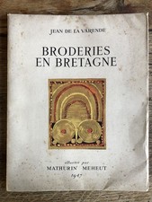 Broderies bretagne jean de - broderies,