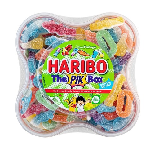 Bonbons pik box haribo - bonbons,