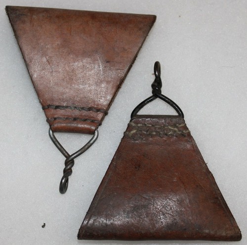 Triangle brelage cuir - triangle, de