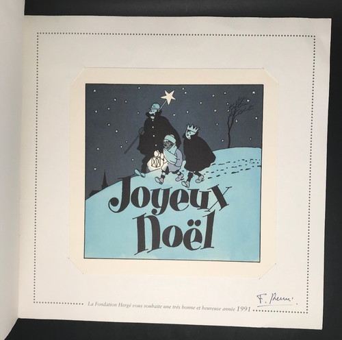 Herge tintin carte de - tintin,