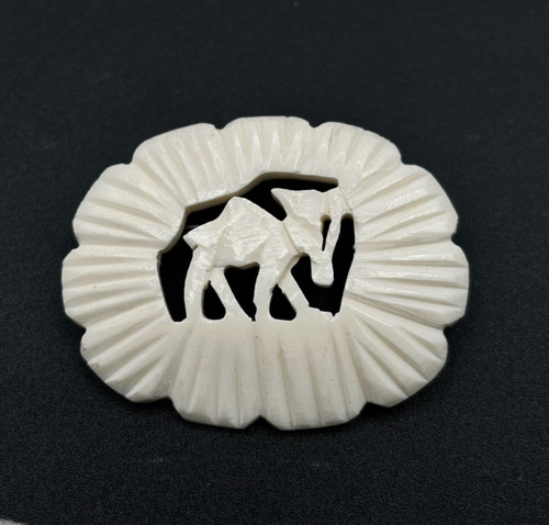 Vintage rare white hand carved - hand,